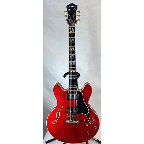 Eastman T486-RD Hollow Body Electric Guitar Cherry