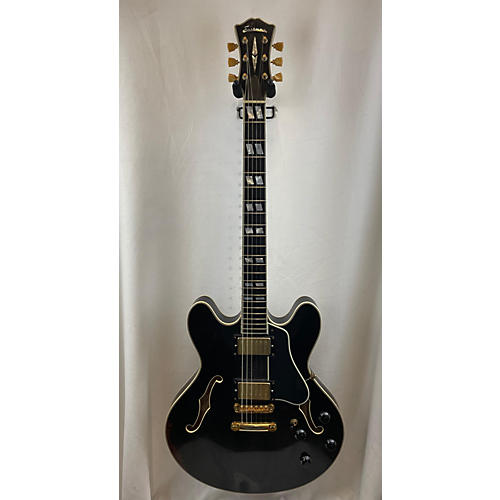 Eastman T59/v-bK Hollow Body Electric Guitar Black