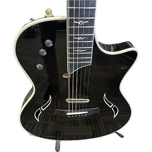 Taylor T5C2 Hollow Body Electric Guitar Transparent Black