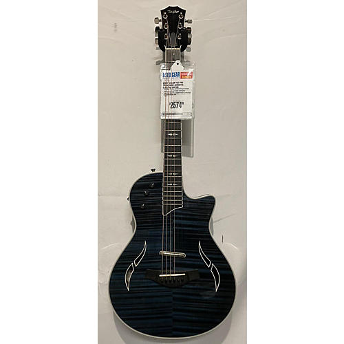 Taylor T5Z Pro Acoustic Electric Guitar Trans Blue