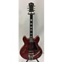 Used Eastman T64VRD Hollow Body Electric Guitar Red