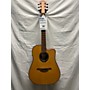 Used Lag Guitars T66CE Classical Acoustic Electric Guitar Natural