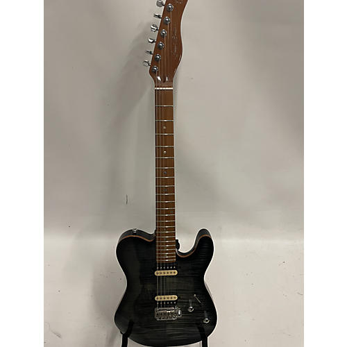 Sire T7 FM Solid Body Electric Guitar Trans Black