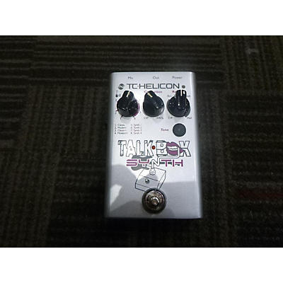 TC Helicon TALK BOX SYNTH Effect Pedal