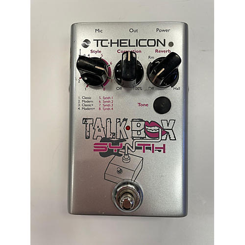 TC Helicon TALK BOX SYNTH Effect Pedal