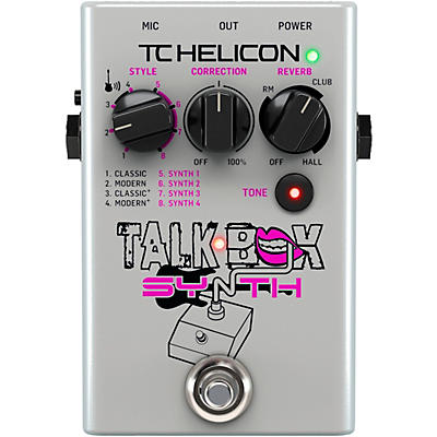 TC Helicon TALKBOX SYNTH Guitar Effects Pedal