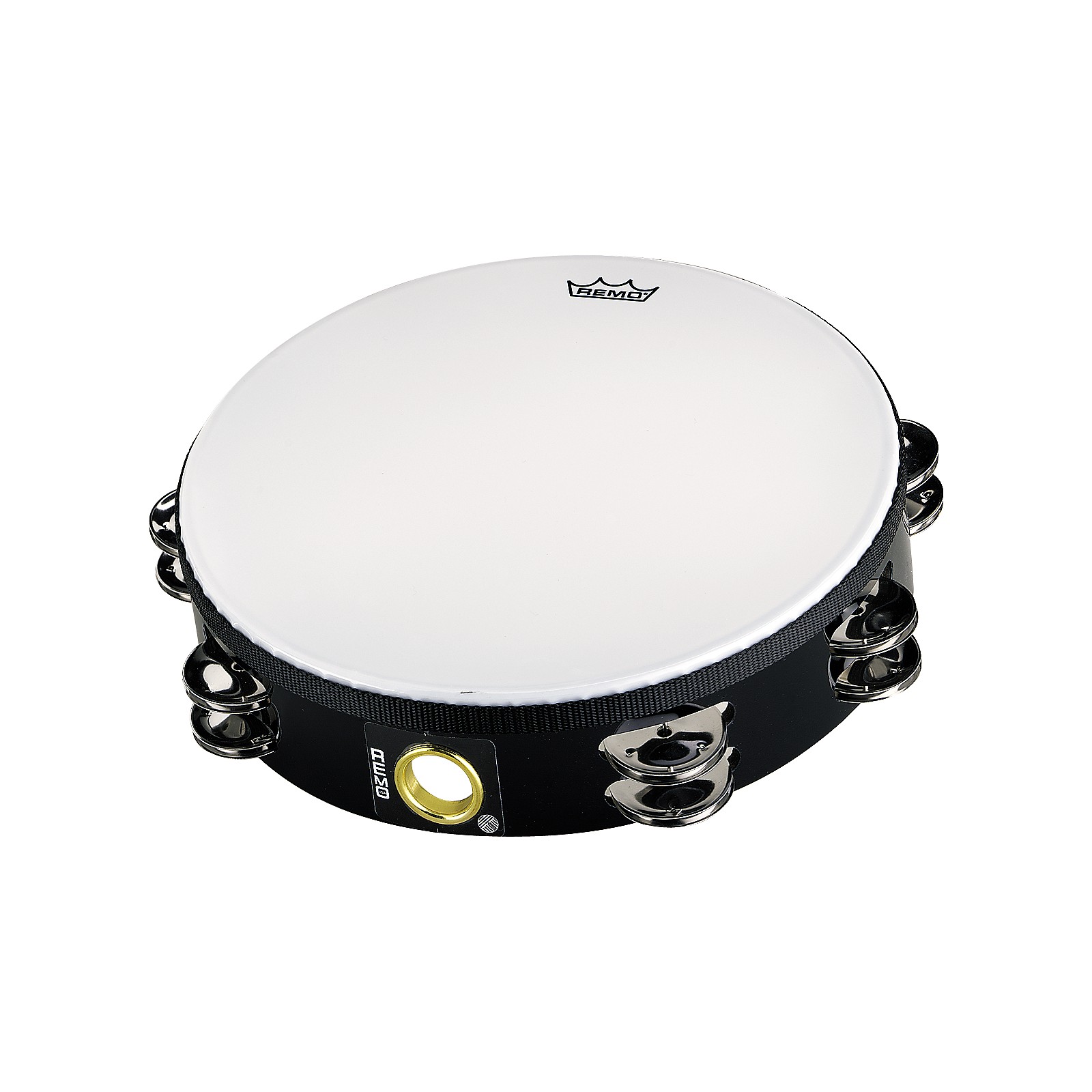 Remo TAMBOURINE ECONOMY DOUBLE ROW JINGLES Musician's Friend