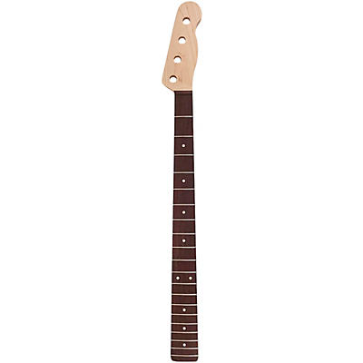 Allparts TBRO Telecaster Bass Replacement Neck, Maple With Rosewood Fretboard