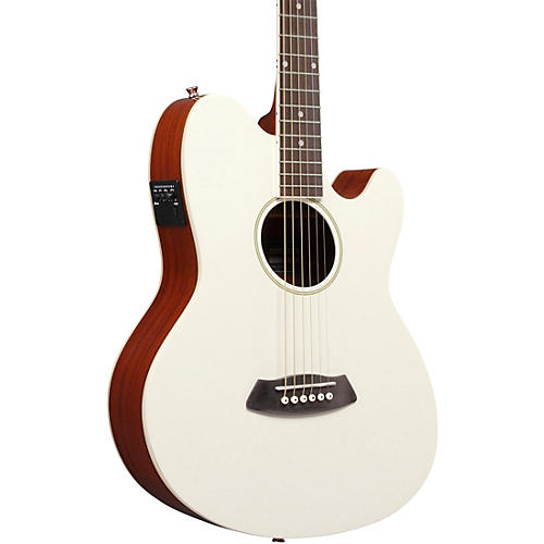Ibanez TCY10E Talman Acoustic-Electric Guitar Vintage White