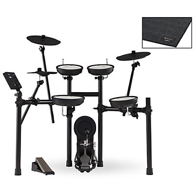 Roland TD-07KV V-Drums Electronic Drum Kit With TDM-10 Drum Mat