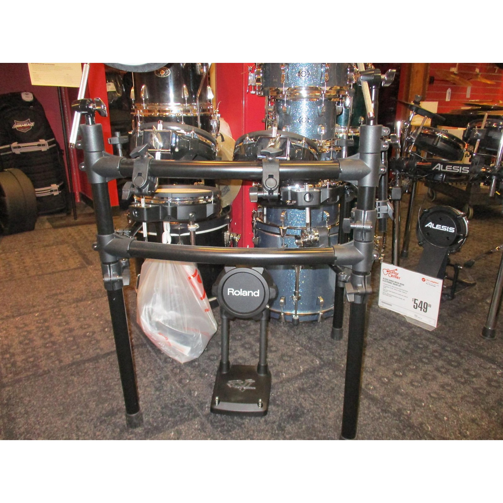 Used Roland TD15 Electric Drum Set Musician