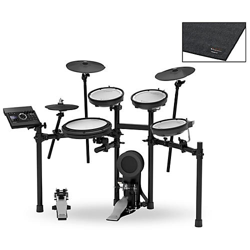 Roland TD-17KV V-Drums Electronic Drum Set With TDM-10 Drum Mat Condition 1 - Mint