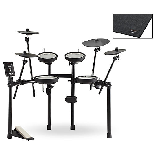 geschiedenis antenne fout Roland TD-1DMKX V-Drums Electronic Drum Set With Additional Larger Ride  Cymbal and TDM-10 Drum Mat | Musician's Friend