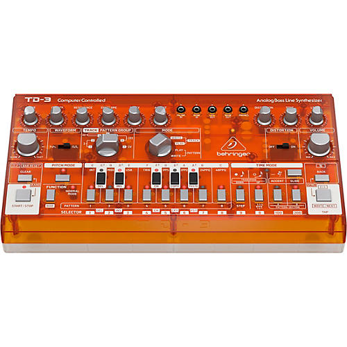 Behringer TD-3 Analog Bass Line Synthesizer Tangerine