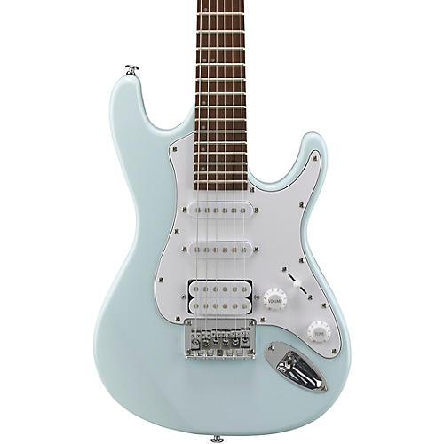 Mitchell TD100 Short-Scale Electric Guitar Condition 1 - Mint Powder Blue 3-Ply White Pickguard