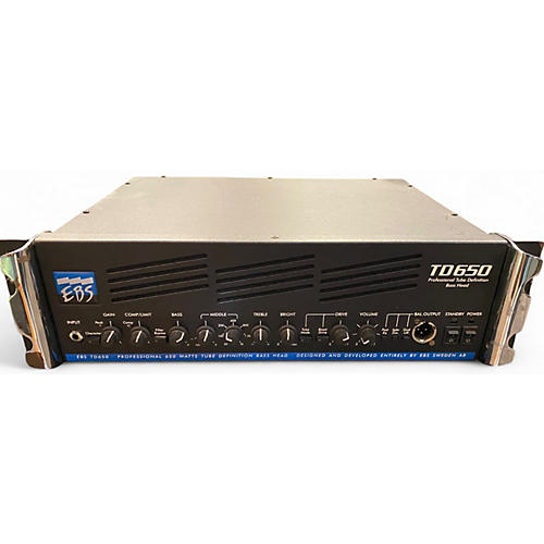 EBS TD650 Bass Amp Head Musician's Friend