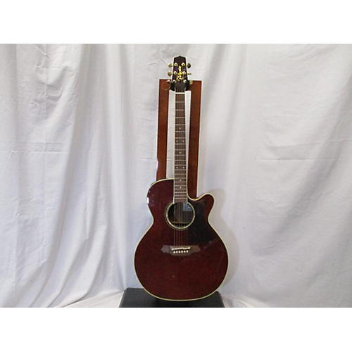 Takamine TDP500SP-WR Acoustic Electric Guitar Wine Red | Musician's Friend