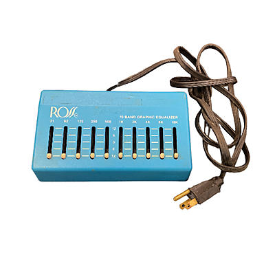 Ross TEN BAND GRAPHIC EQ Pedal