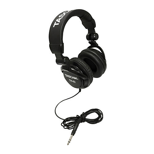 TASCAM TH-02 Recording Studio Headphones Black