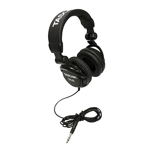 Tascam TH-02 Recording Studio Headphones Condition 1 - Mint Black