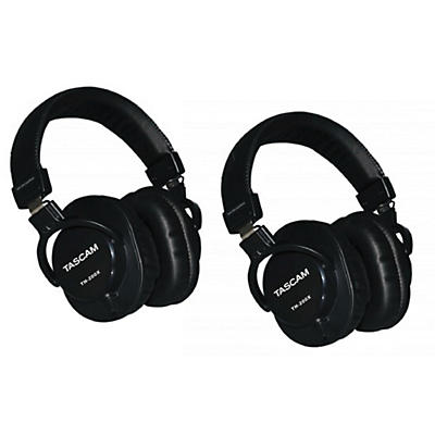 TASCAM TH-200X Studio Headphones (2-Pack)