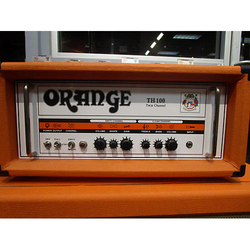 Orange Amplifiers TH100 100 Watt Twin Channel Tube Guitar Amp Head