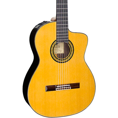 Takamine TH5C Hirade Classical Nylon-String Acoustic-Electric Guitar Natural