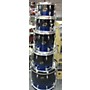 Used Sakae THE ALMIGHTY Drum Kit Blue to Black SPARKLE Fade