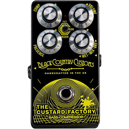 Laney THE CUSTARD FACTORY Bass Compression Effects Pedal Black