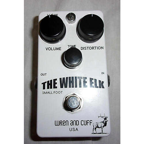 Wren And Cuff THE WHITE ELK SMALL FOOT Effect Pedal