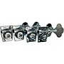 Leo Quan Badass TK-7817 OGT Open-Gear Small Post 4-in-Line Bass Tuning Machines Chrome