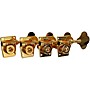 Leo Quan Badass TK-7817 OGT Open-Gear Small Post 4-in-Line Bass Tuning Machines Gold