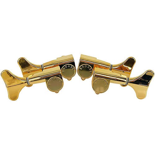 Leo Quan Badass TK-7818 SGT Sealed 2+2 Bass Tuning Machines Gold