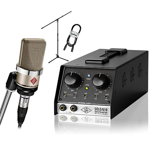 TLM 102 Nickel With Universal Audio SOLO/610 Package