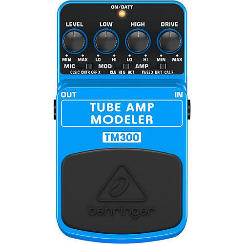 TM300 Tube Amp Modeler Effects Pedal