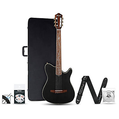 Ibanez TOD10N Tim Henson Signature Nylon-String Acoustic-Electric Guitar Pack