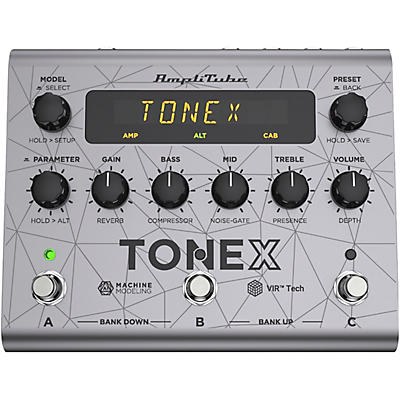 IK Multimedia TONEX Bass Edition Amp Modeler Guitar Effects Pedal -