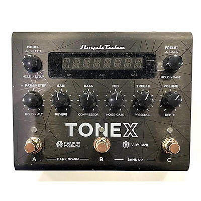 IK Multimedia TONEX Modeling Amp And Distortion Effects Pedal Black Effect Pedal