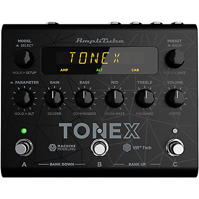 IK Multimedia TONEX Modeling Amp & Distortion Guitar Effects Pedal -