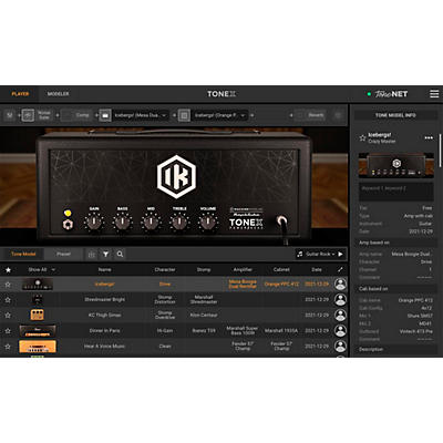 IK Multimedia TONEX Standard Plug-in