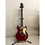 Used Greg Bennett Design by Samick TORINO Solid Body Electric Guitar Tiger Red