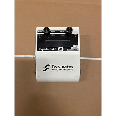 Two Notes AUDIO ENGINEERING TORPEDO C.A.B Effect Pedal