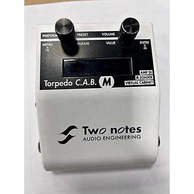 Two Notes AUDIO ENGINEERING TORPEDO C.A.B Guitar Preamp
