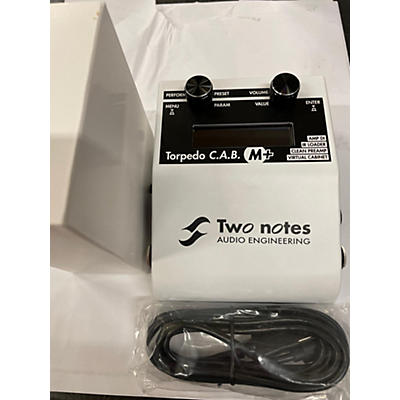 Two Notes AUDIO ENGINEERING TORPEDO C.A.B. M+ Bass Effect Pedal