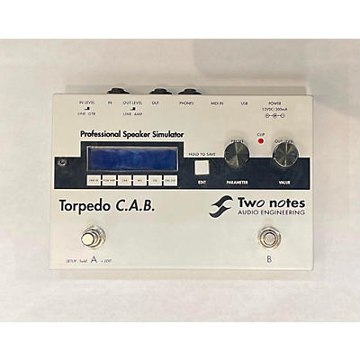 Two Notes TORPEDO C.a.b Effect Processor