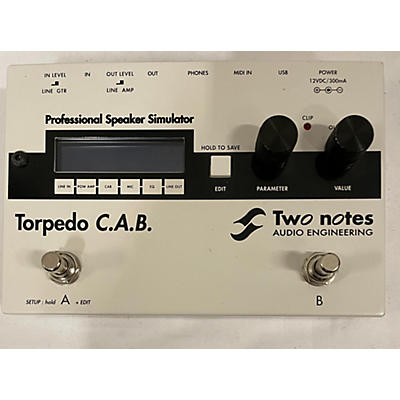 Two Notes AUDIO ENGINEERING TORPEDO CAB Direct Box