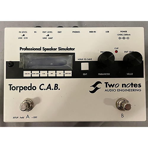 Two Notes AUDIO ENGINEERING TORPEDO CAB Pedal