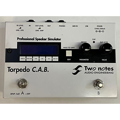 Two Notes Audio Engineering TORPEDO CAB SIMULATOR Pedal