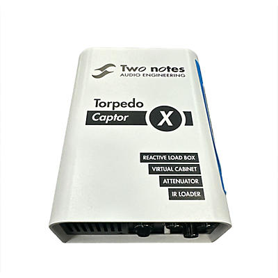 Two Notes AUDIO ENGINEERING TORPEDO CAPTOR X Power Attenuator