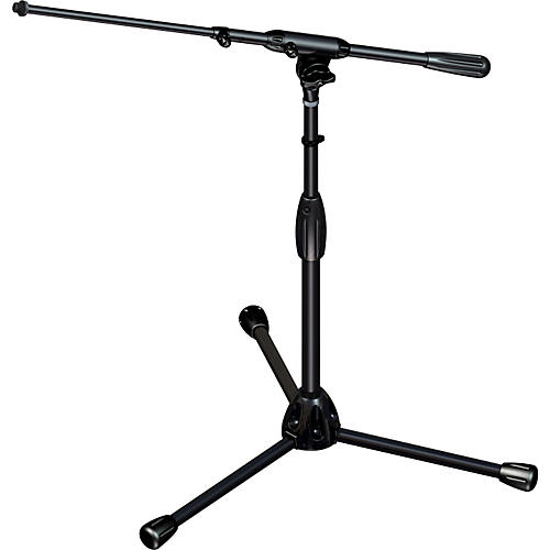 TOUR-T-SHORT-T Tripod Mic Stand with Telescoping Boom